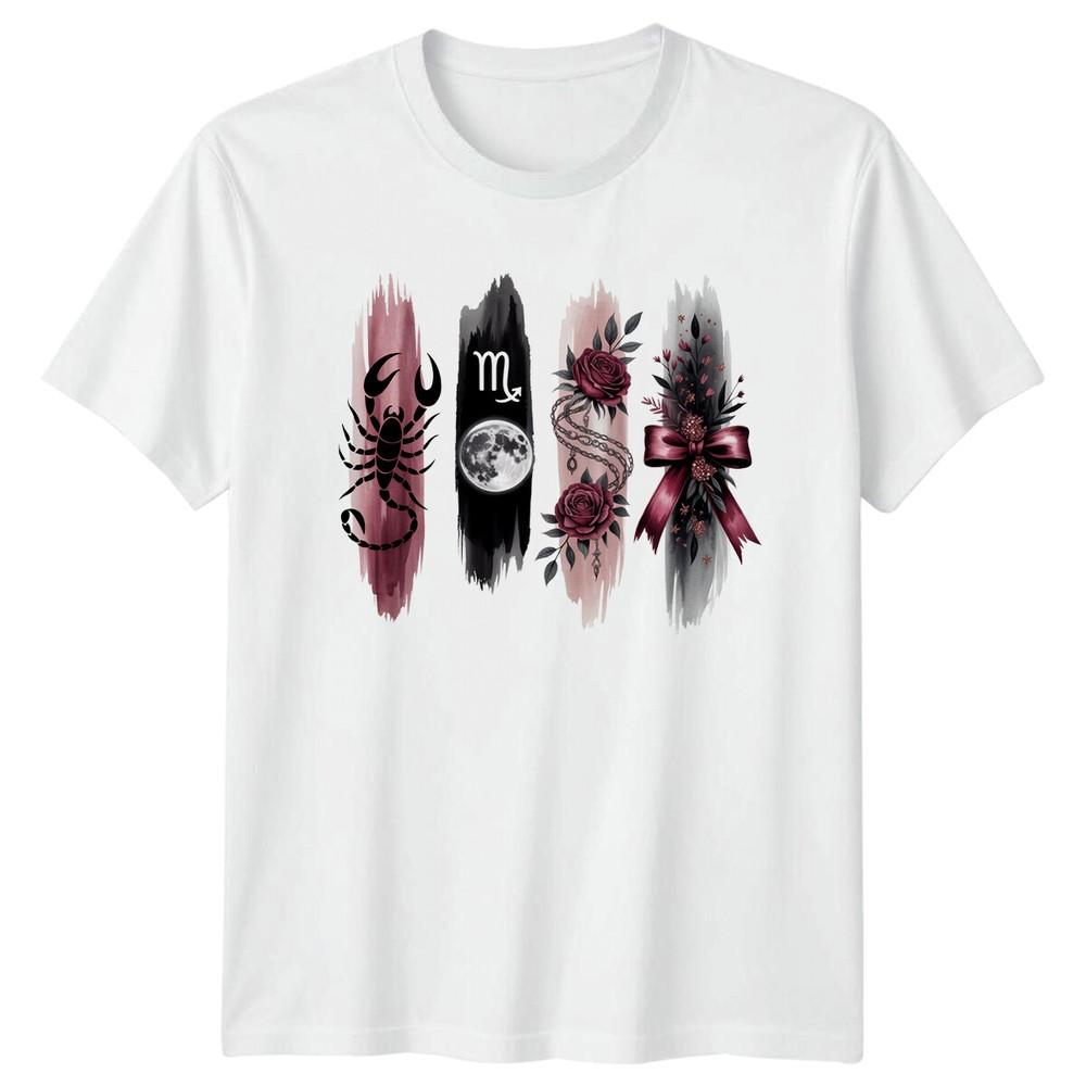 Scorpio Zodiac Astrology Unisexs TShirt Unisexs Tee Graphic Unisex Top Gift S