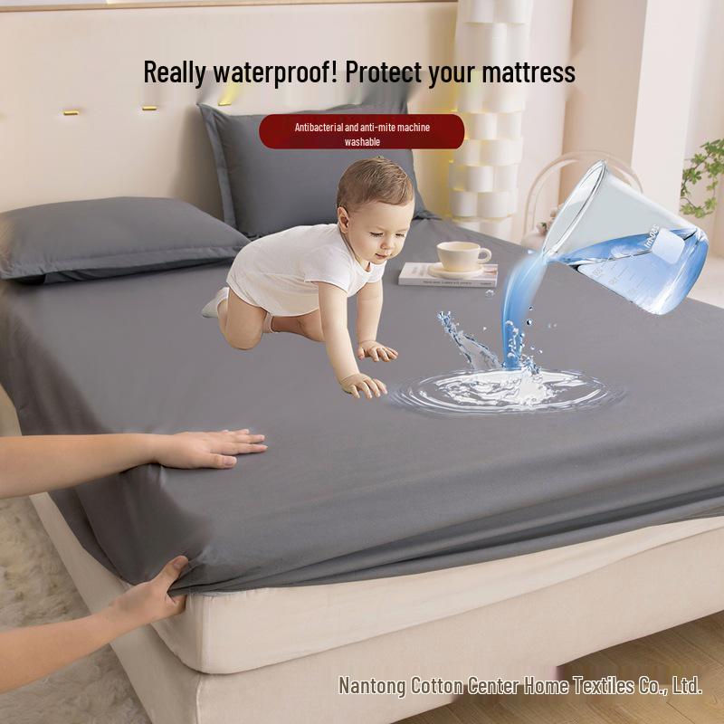 Waterproof and Dirt-Proof Bed Sheet Set: All-Inclusive Mattress and Pillow Protector, 3-Piece Set for Cross-Border E-Commerce