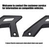 Quiet Ride Electric Motorcycle Chain Cover Reduces Noise Electronic Dirt Bike Sprocket Chain Guard Plastic