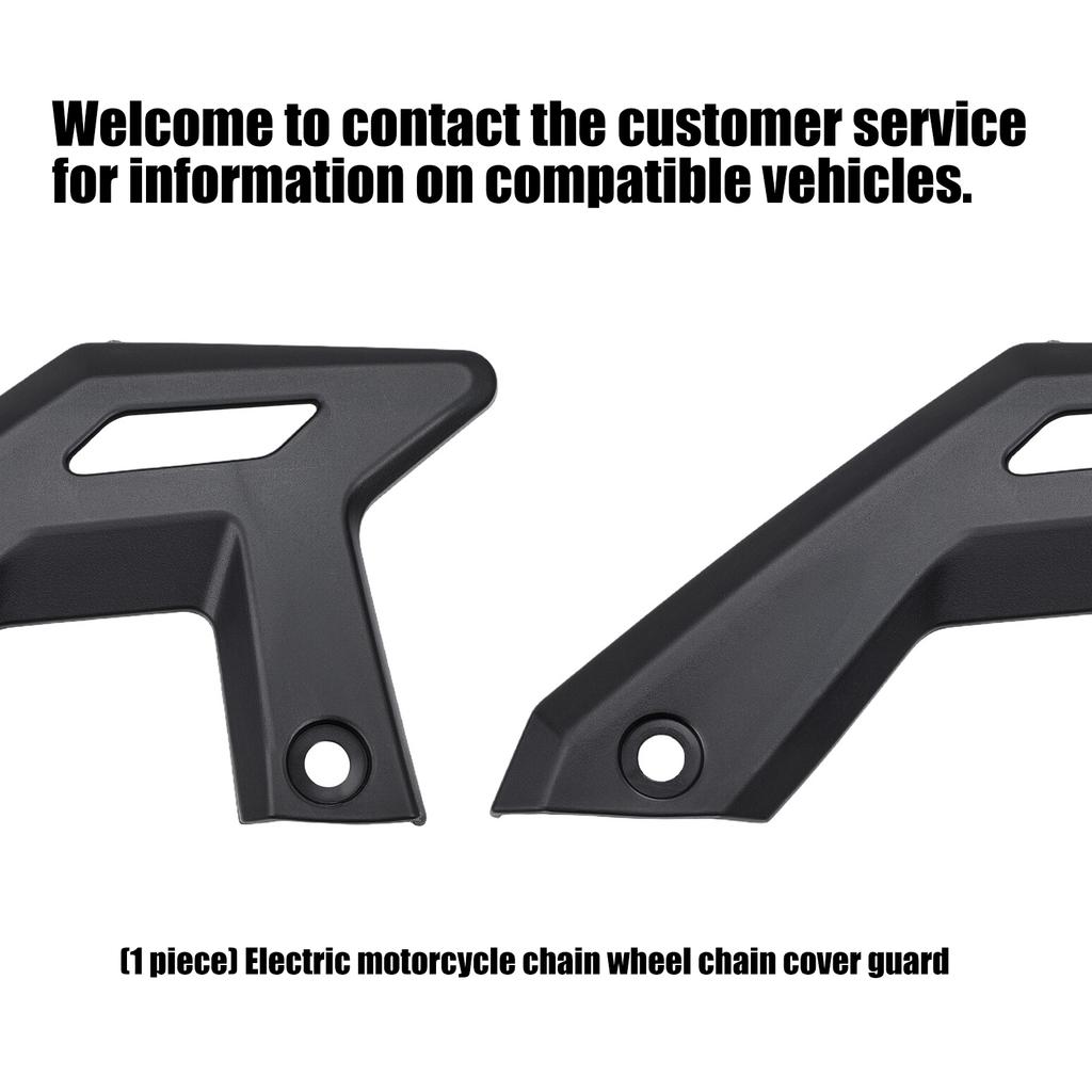 Quiet Ride Electric Motorcycle Chain Cover Reduces Noise Electronic Dirt Bike Sprocket Chain Guard Plastic