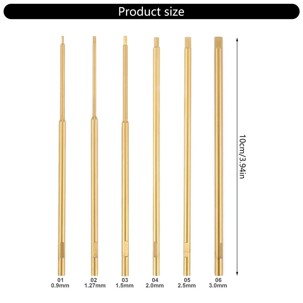 7 in 1 Hexagon Screwdriver Tool Set for Remote Drones Aircraft Model Car Repair Tool Screwdriver Handle for Holding Bit