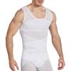 Men Slimming Vest Body Shaper Waist Trainer Sleeveless Thin High Elasticity Mesh Corset Tank Top Undershirt Abdomen Shapewear Fat Burn Fitness Top