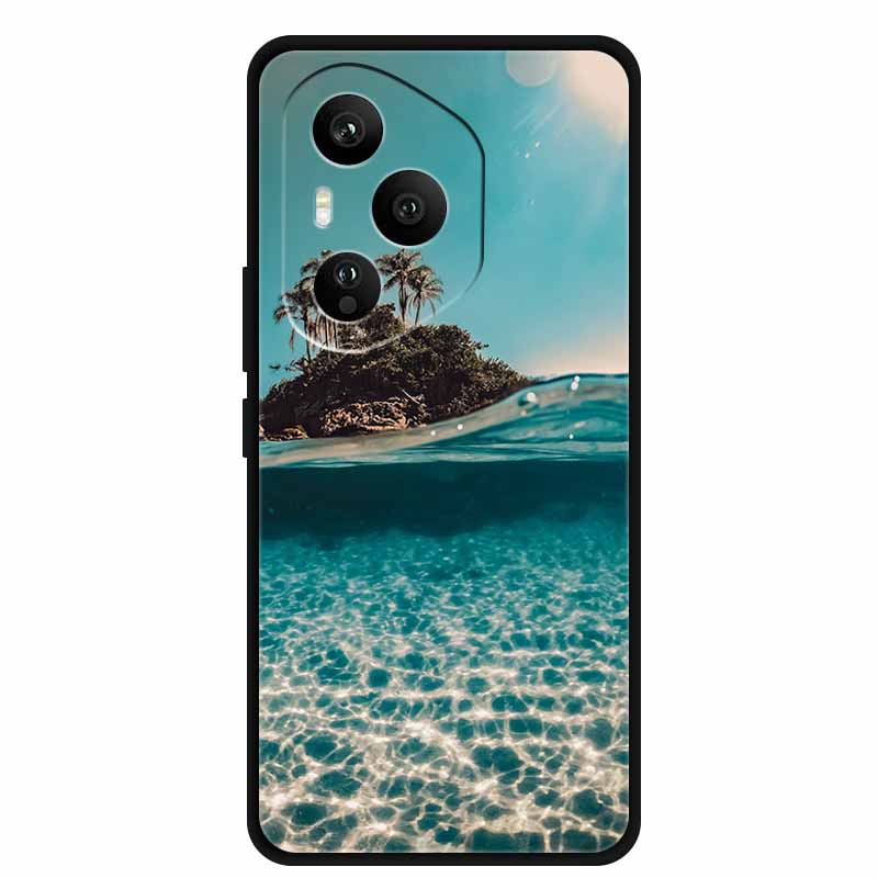 For Honor 400 Pro 5G Case Original Soft Silicone TPU Phone Cases Cover Honor400 Pro DNP-NX9 6.7" Fashion Protector Planet Capa