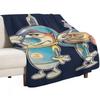 Ren and Stimpy Space Buddies Throw Blanket Flannel Fleece Soft Warm Throw Blanket