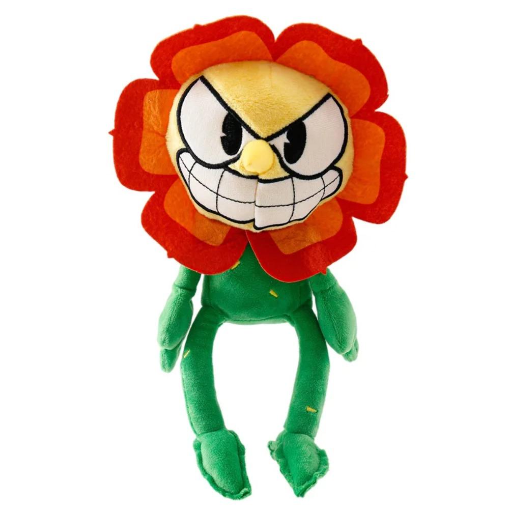 Hra Cuphead Plyšová hračka Mugman Ms. Pohár duch Král Kostka Cagney Carnantion Puphead Plyšové panenky Hračky pro děti Dárky