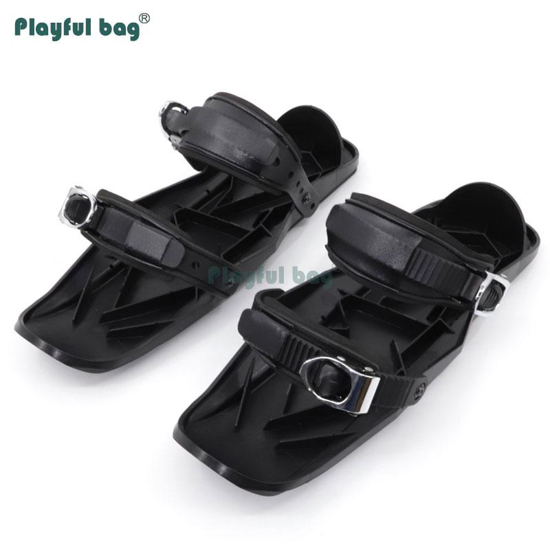 

Игривая сумка, мини-лыжные коньки, зимняя обувь, короткие мини-лыжи, уличные коньки для снега, лыжное снаряжение 39*13 см