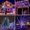 36 Ft Multicolor LED Pixel String Lights – 360° Copper Wire Fairy Lights for Diwali, Christmas, Wedding, Party & Home Décor