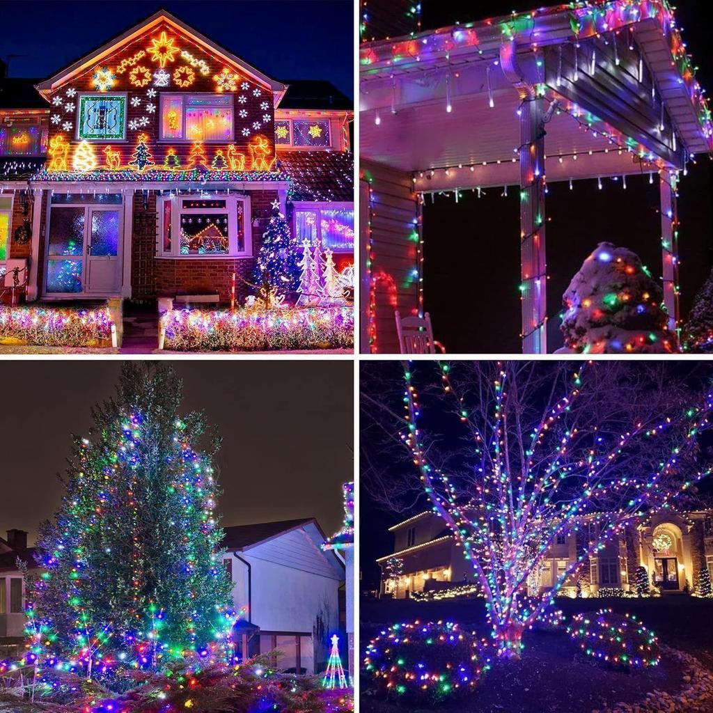 36 Ft Multicolor LED Pixel String Lights – 360° Copper Wire Fairy Lights for Diwali, Christmas, Wedding, Party & Home Décor