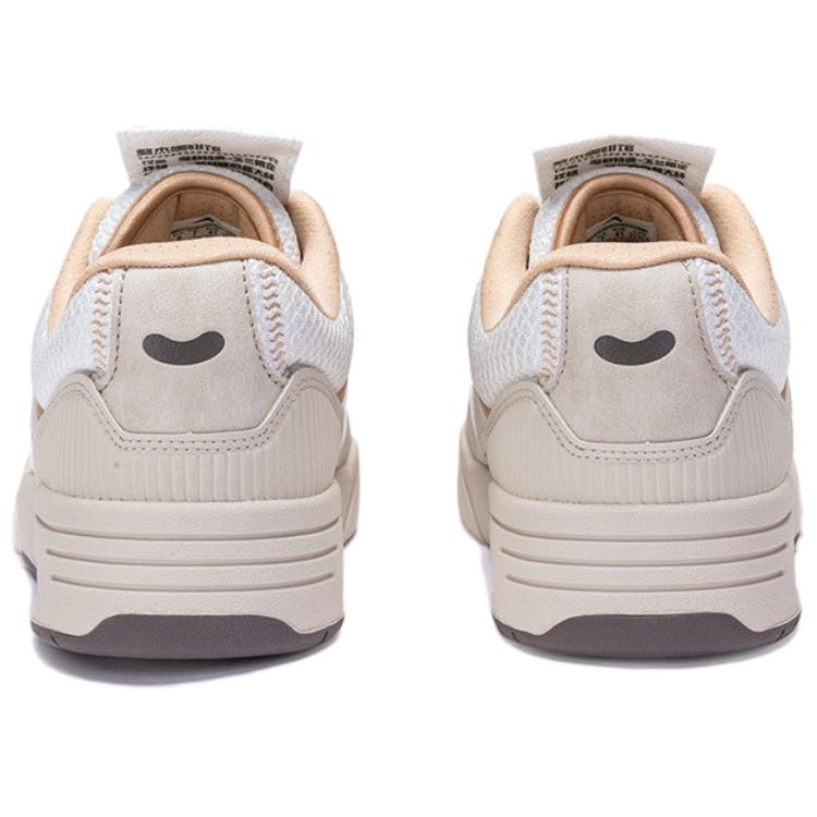 Anta Aojie Non-Slip Wear-Resistant Low-Top Skate Shoes Men Sneakers White 112418041S-1