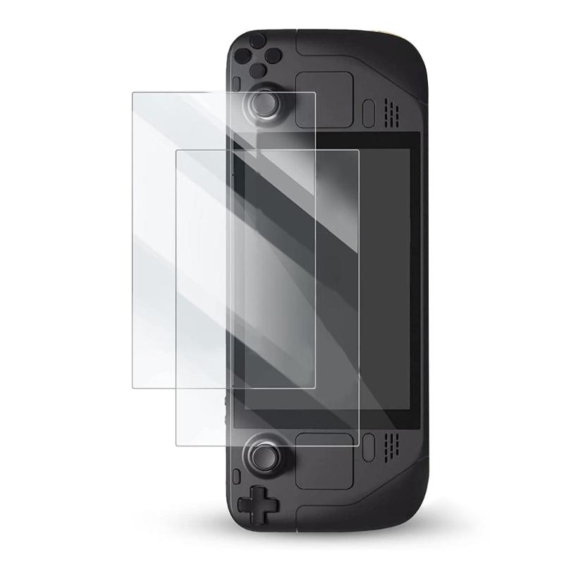 Screen Protective Film Tempered Film Anti-Fingerprint Scratch Resistant Glass Protector for Steam Deck Screen Protector