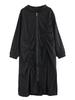 XITAO Zipper Hooded Pleated Dress ZY8936