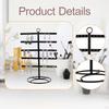 Earring Holder Display Stand Removable 5 Tiers Jewelry Organizer for