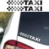Reflektierender Autoaufkleber, Taxi-Schild, Tarnmuster, Vinylfolie, Seitenfensterdekoration, Autozubehör