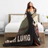 Horror Game Iron Lung Blanket Quality Soft  Throw Blanket Spring Child Living Room Print Bedspread