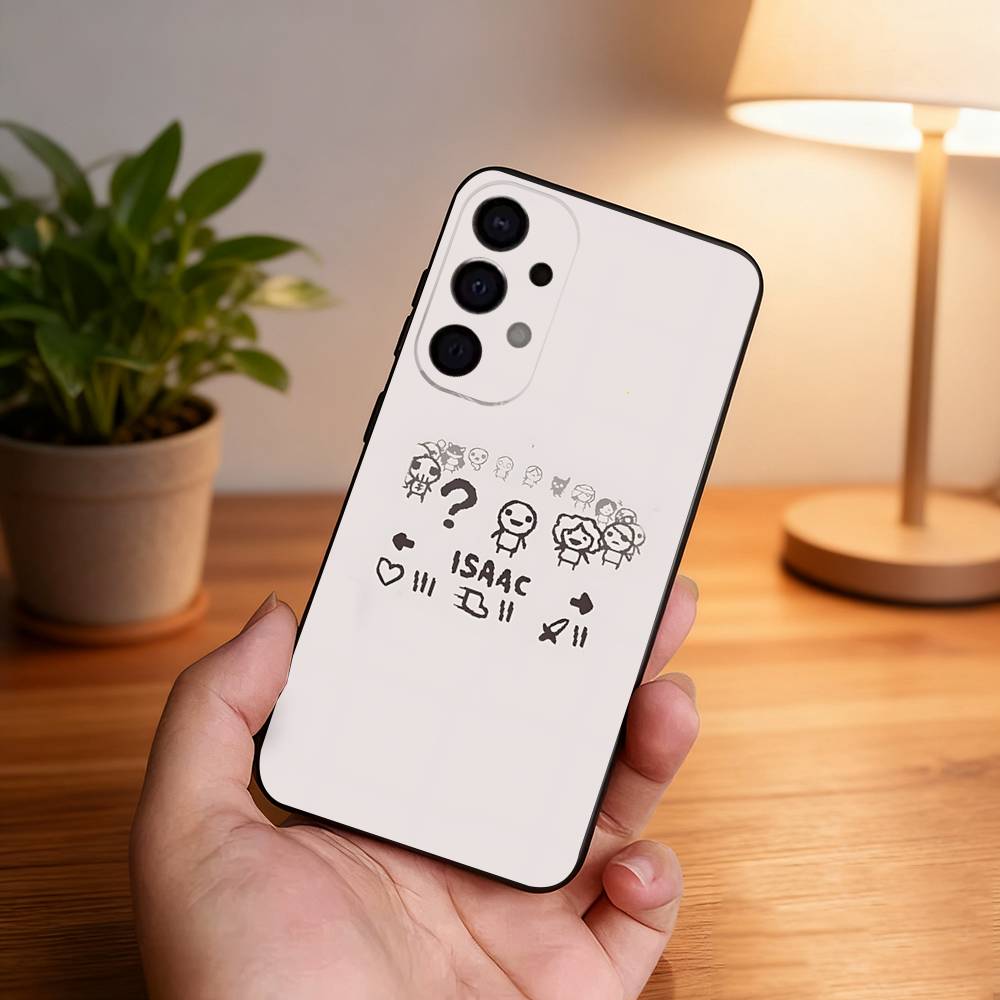 The Binding of Isaac Phone Case For Samsung S25,S24,S21,S22,S23,S30,Ultra,S20,Plus,Fe,Lite,5G Black Cover