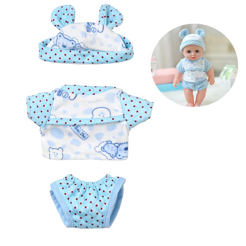 30cm Sommer Spaß Reborn Puppenkleidung: Kaninchen & Frosch Outfit für American Girl Puppe