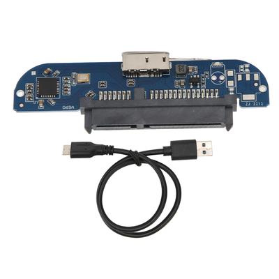Adaptateur USB3.0 vers SATA 2,5 pouces HDD SSD 5 Gbit/s Plug and Play Câble SATA vers USB avec LED d'état
