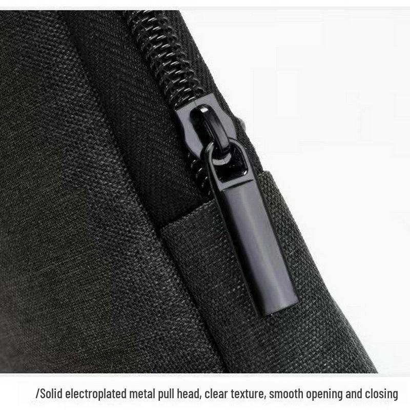 Portable Logo-Printed Briefcase for Conferences - Unisex Document Bag