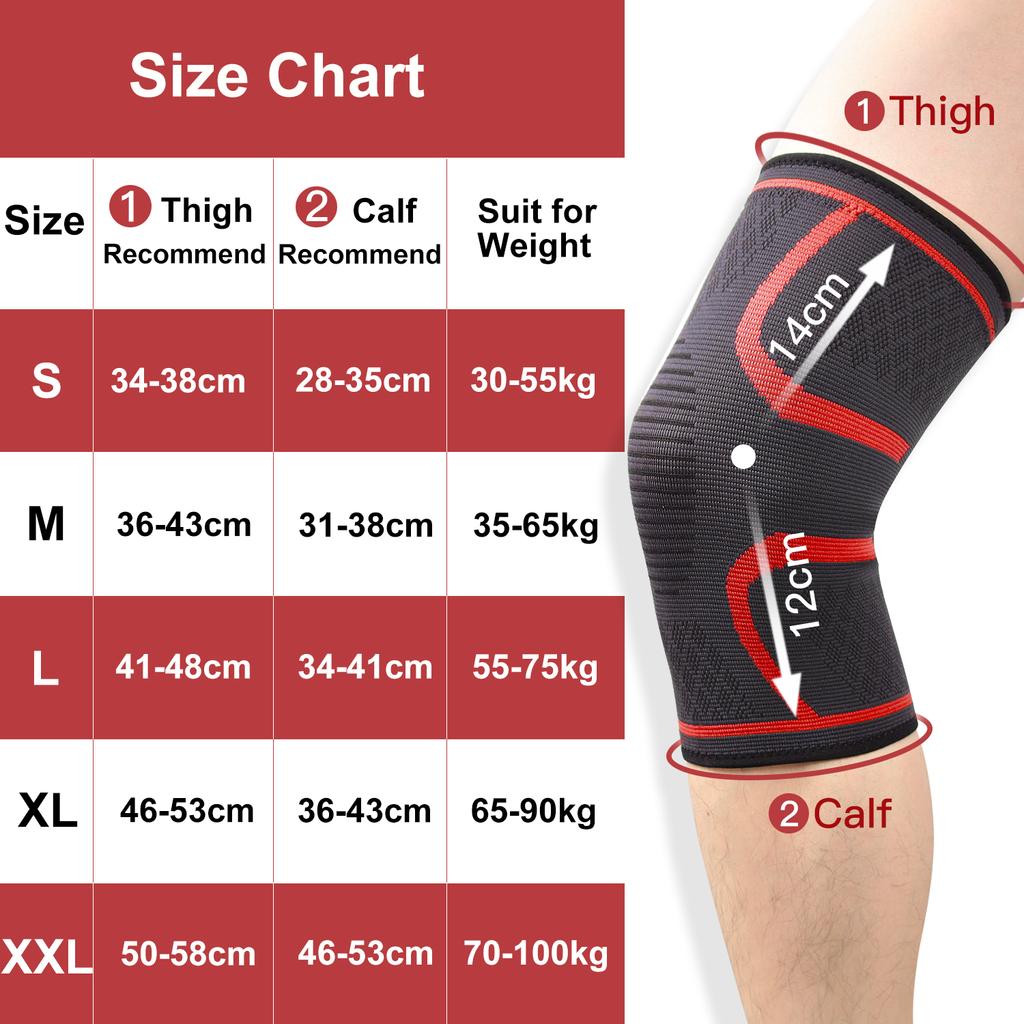 1PC New Band Removable Pressurized Knee Pads Braces Knee Support Crossfit Fitness Running Sports Knee Protector Knee Sleeve