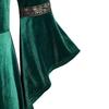 LYRIA Halloween Damenkleider Kostüme Für Damen Langarm Mittelalter Cosplay Vintage Vampir Hexe Viktorianisch Goth Bandagekleid