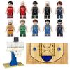 Set da Pallacanestro Blocchi da Costruzione Canestro da Pallacanestro Base per Campo da Pallacanestro Giocattolo a Particelle Piccole Sacchetto