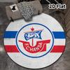 Fc Hansa Rostock Round Area Rug Carpet Rug For Living Room Bedroom Sofa Playroom Decor Nonslip Floor Mat