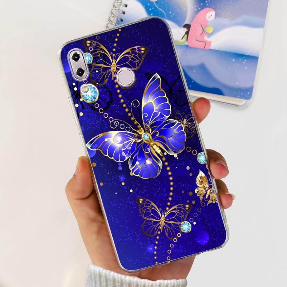 For Asus Zenfone 5 ZE620KL ZF620KL Cover Case Fundas Soft Silicone TPU Clear Phone Cases Protective Coque Astronaut Butterfly