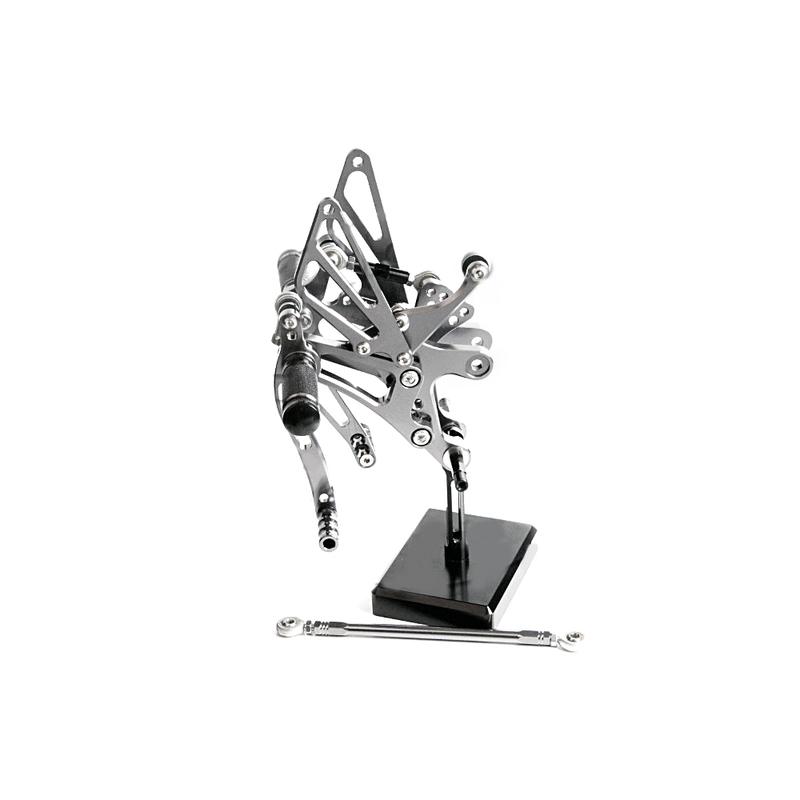 For BMW S1000RR HP4 2009 2010 2011 2012 2013 2014 Motorcycle Footrests CNC Rearset Rear Set Adjustable Foot Pegs Footpeg 09 10