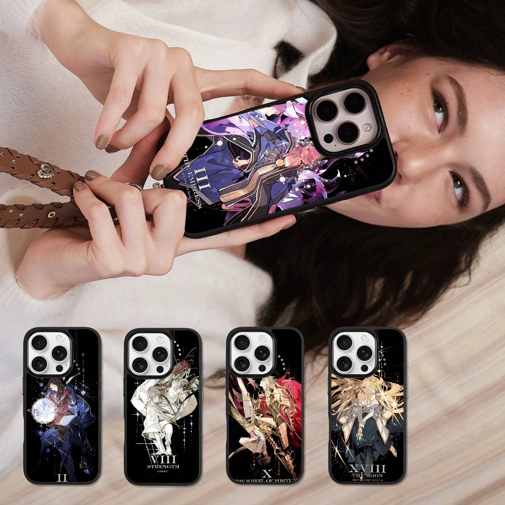 Fate-Grand-S Order Anime Fashion Ins Phone Case For IPhone17 16 15 14 13 12 11 Pro Max Glossy HD Hard PC Cover