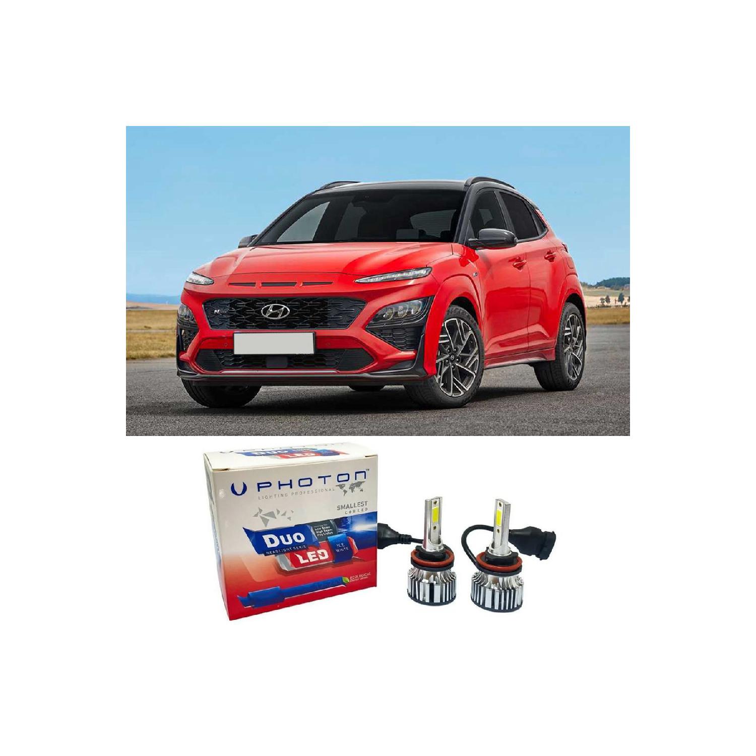 

Hyundai Kona Led Ксеноновая лампа ближнего света H7 Duo New Series White 2017-2022