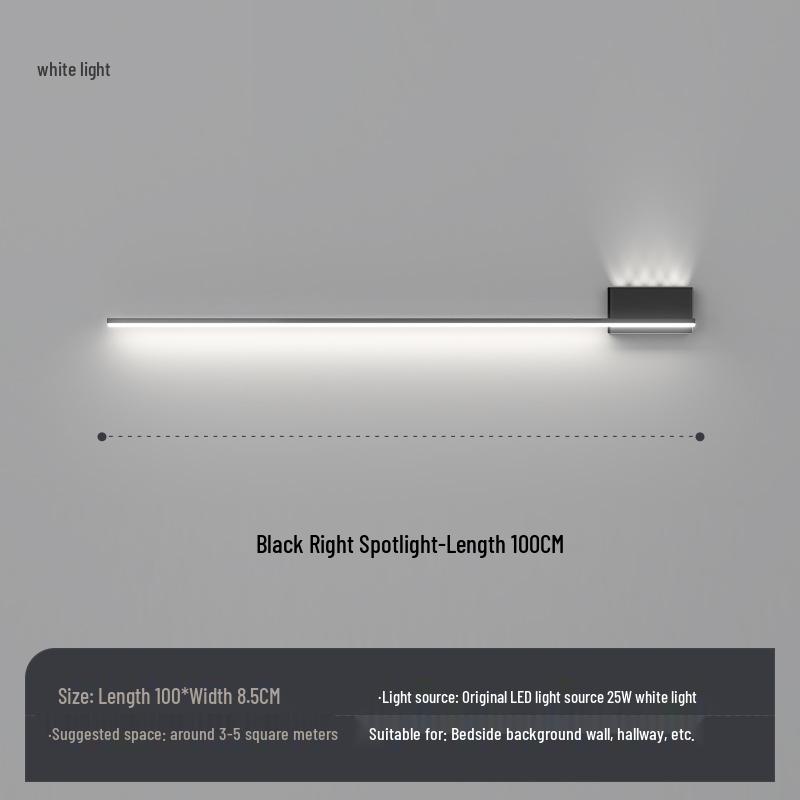 2025 Minimalist Strip Wall Light for Living Room & Bedroom