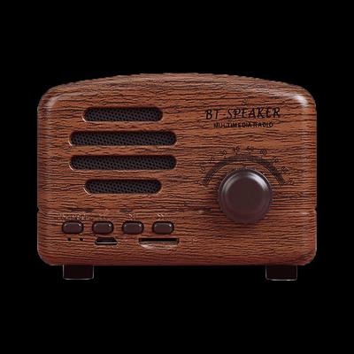 Shumanbert BT01 Wooden Bluetooth Speaker CN Plug (adapter Included)