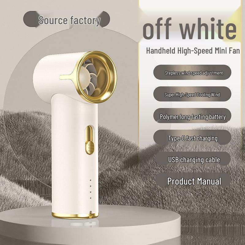 High-Speed T05 USB Rechargeable Pocket Turbine Fan