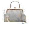 Cheongsam Accessoires Chinesischer Stil Handtasche Blumenmuster Hanfu Clutch Tasche Hochzeit