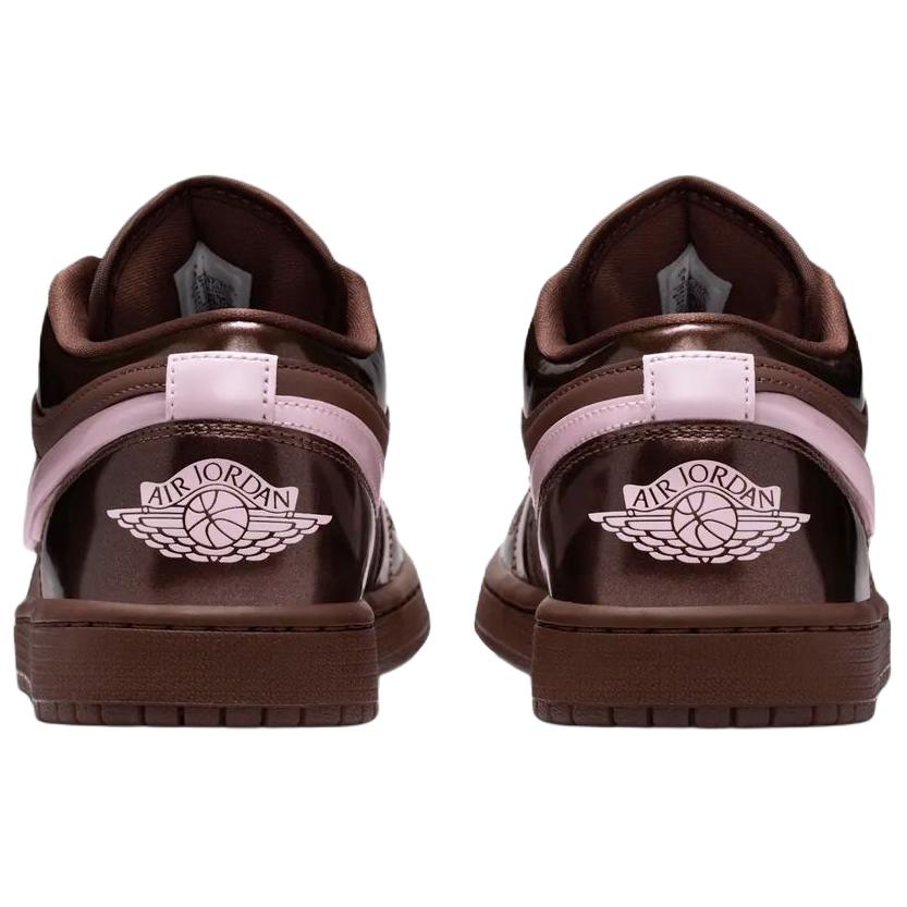 Air Jordan 1 Low Valentines Day - Chocolate 2026 Unisex Sneakers Braun Schokoladenbraun-Rosa-Schaumstoff IQ9787-262