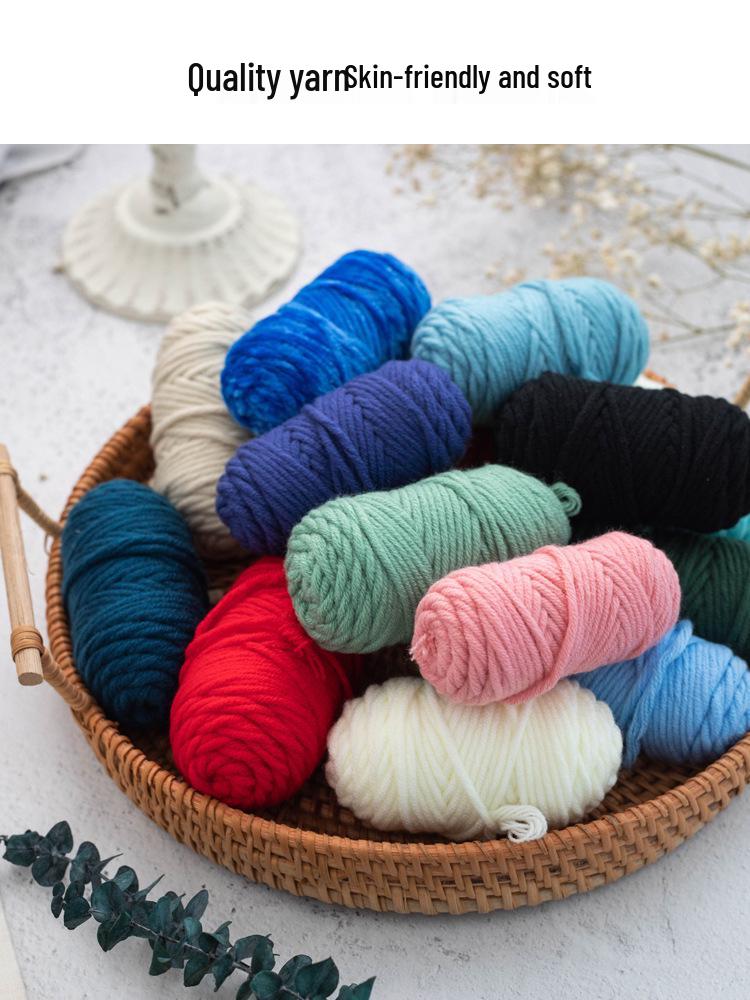 Russian Punch Needle Embroidery Kit: DIY Yarn Embroidery for Beginners