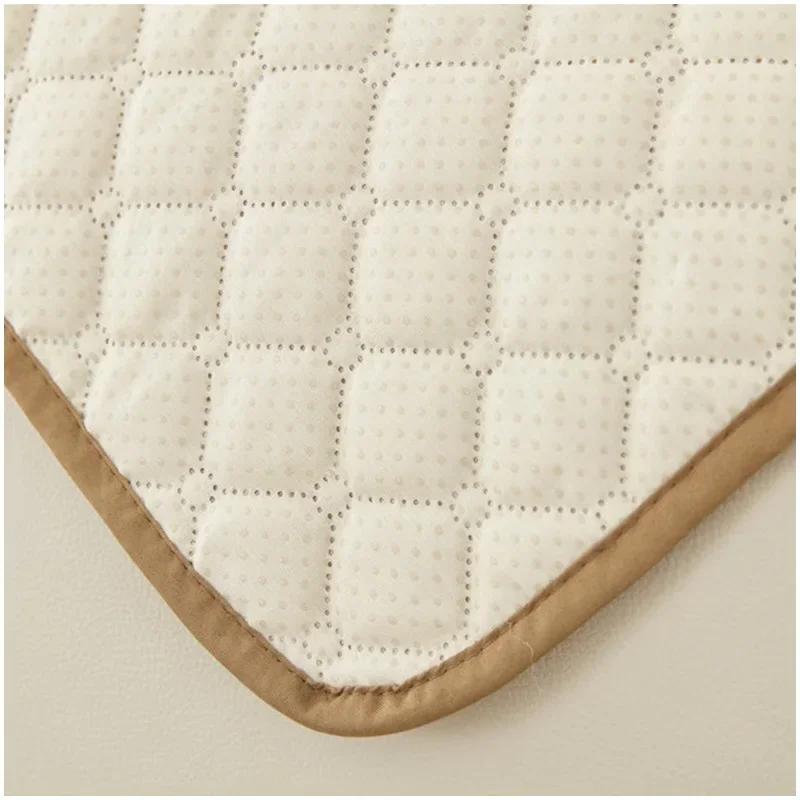 1/3seater Plaid Recliner Armrest Slipcover Anti Slip Dogs Pet Kids Sofa Armrest Towel Mat Dustproof Armchair Furniture Protector