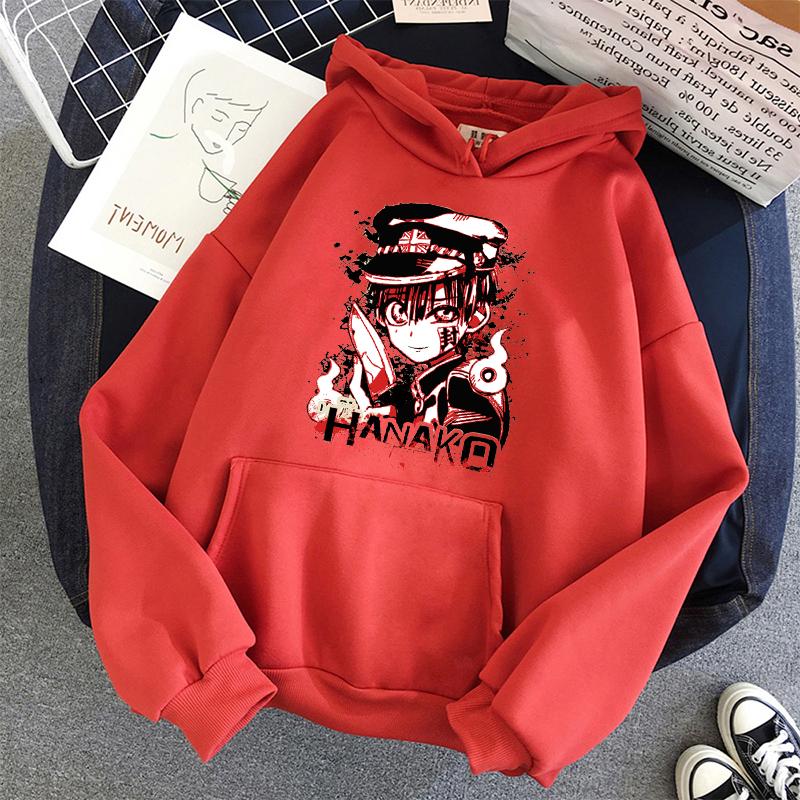 Hanako Kun Hanako Kun pentru bărbați pentru toaletă de iarnă Hanorac cu mânecă lungă Hanako Kun, unisex, cald, casual, de modă de bază