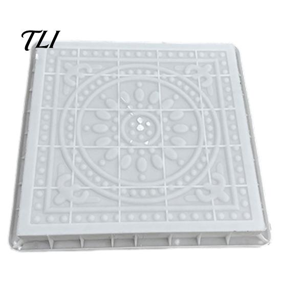 Reusable Concrete Stepping Stone Mold Path Mold, DIY Pavement Cement Mould, Resin Casting for Backyard Garden Patio Walkway Making Outdoor