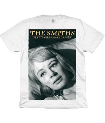 The Smiths - Pretty Girls Make Graves - Sarah Miles - T-Shirt Biologica - Morrissey