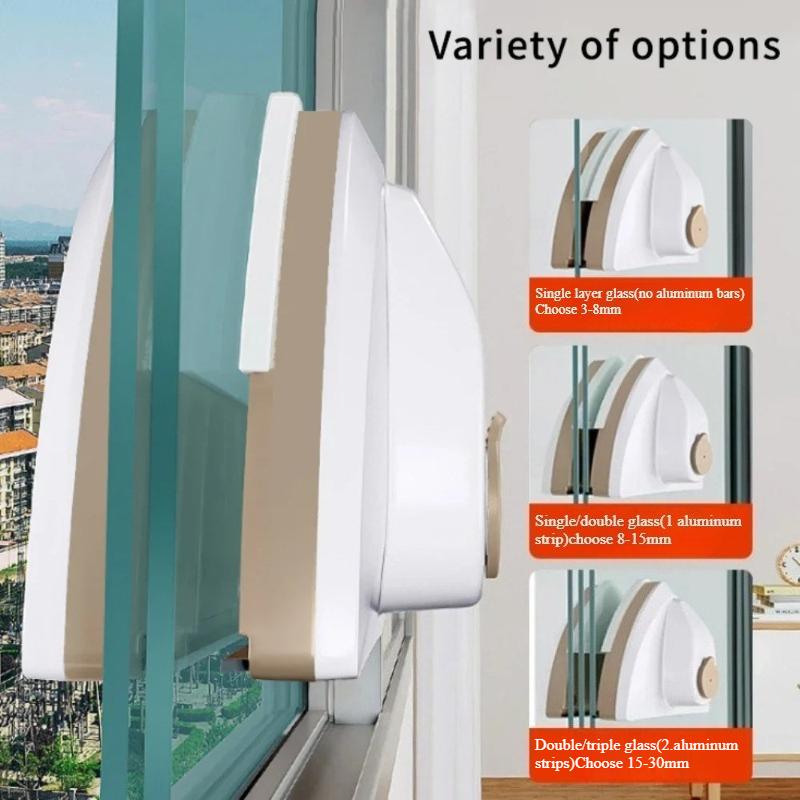 High-Rise Glass Wipe Double-Sided Magnetic Home Use Cleaning Tool Thickened Water Storage Window Dual-Sided Cleaning Glass Wiper