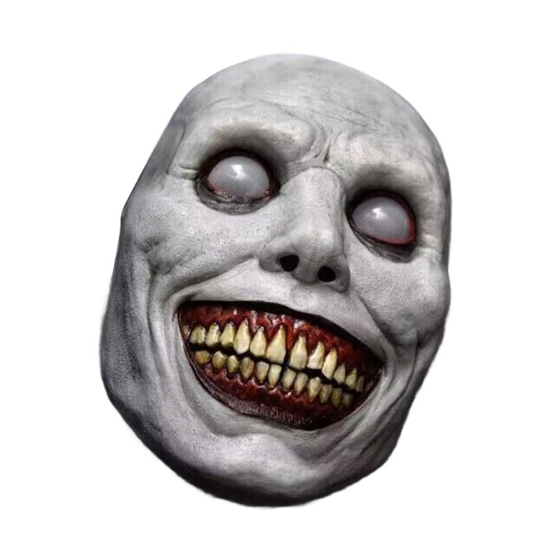 High Detail Horror Latex Costume Mask Halloween Party Props  Escape Room Accessory Comfortable Skin Friendly Sustainable