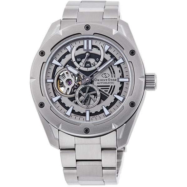 

ORIENT Men s RK-AV0A02S (Orient Star STAR Men s Metal Band Avant-Garde Skeleton) Round Watch