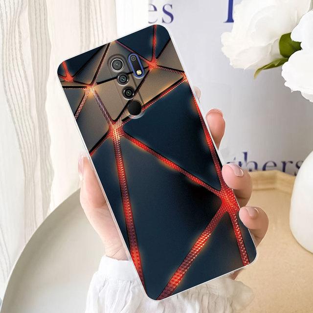 For Redmi 9A 9C NFC Case For Xiaomi Redmi 9 Case Silicon Fashion Clear TPU Back Cover For Xiaomi Redmi 9T 9AT Phone Case Fundas