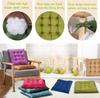 40x40cm Square Seat Cushion Indoor Seat Cushions Pillows with Ties Soft Comfortable Non Slip Chair Mat  for Office Desk YY098