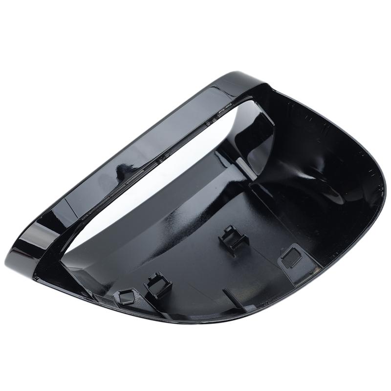 Rearview Mirror Cover Shell Cap For VOLVO XC60 2018     Glossy Black Side Mirror Cover Shell Cap Car Accessories