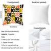 Aesthetic Art O-Orla Kiely Flower Stem Cushion Cover Reversible Plush Pillow Cover – For Car, Sofa, Bedroom, Perfect As a Gift.
