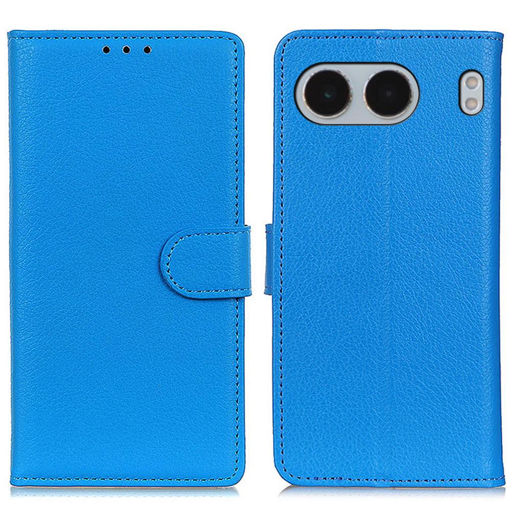 

For OnePlus Nord 4 Wallet Case PU Leather Phone Cover Litchi Texture C