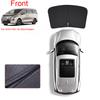 Car Black Windows Privacy Sunshade For GWM WEY 80 2024-Present Auto Anti-UV Heat Insulation Protect Cover Interior Accessories