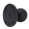 1.5 Inch Ball Mount with Aluminum Alloy AMPS Hole Round Plate For RAM Mounts C Size Ball Double Socket Arm